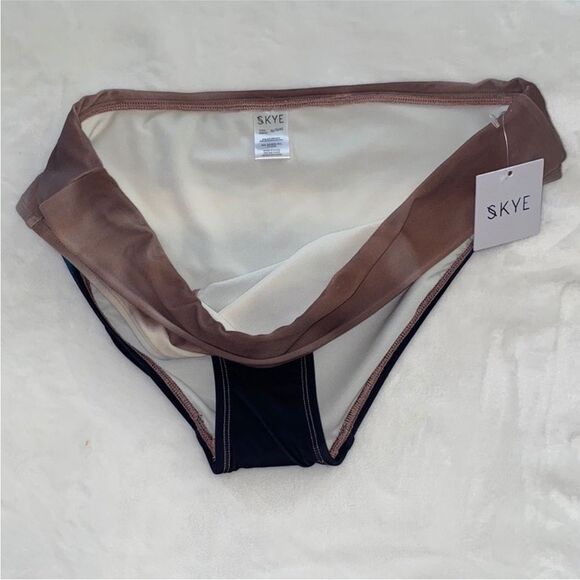 SKYE Midwaist Foldover Bikini Bottom Size XL - Picture 6 of 10